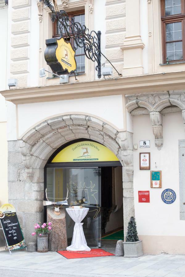 Hotel Zum Goldenen Hirschen Freistadt Exterior foto